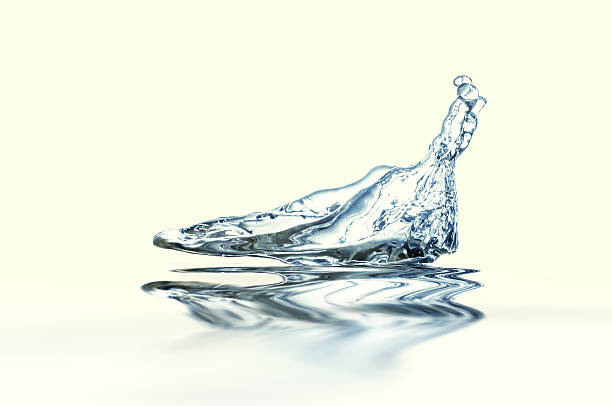 istock splashing water with bubbles isolated on white background 500925735