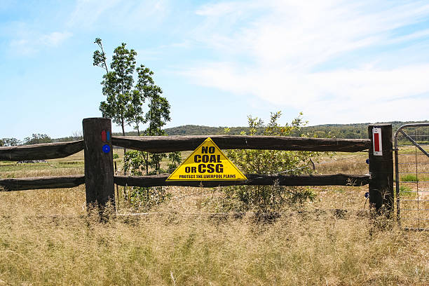 istock Anti coal seam gas protest signs 500927320