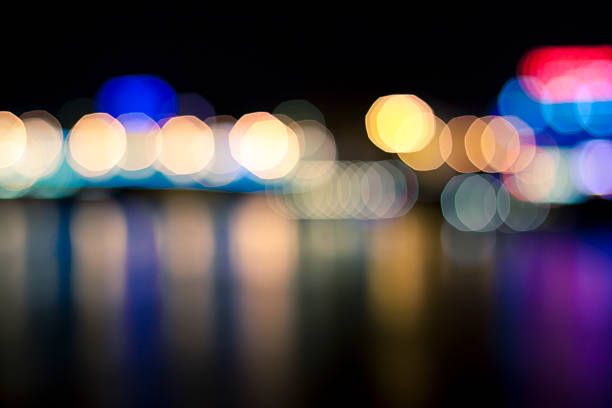 istock Defocused lights, city, night, background 500927690