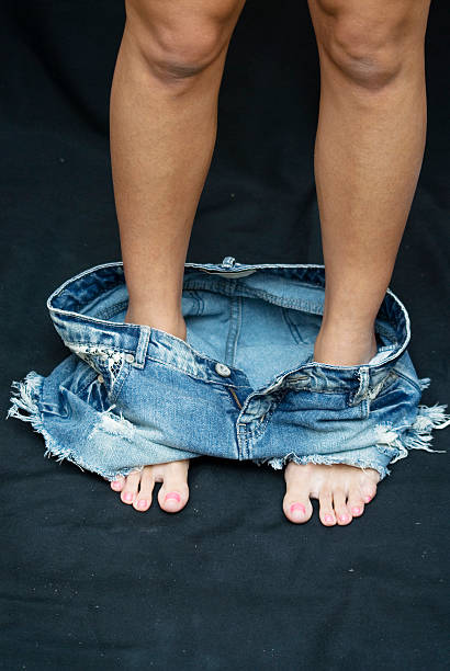 istock Sexy  Woman with their pants down 500928249