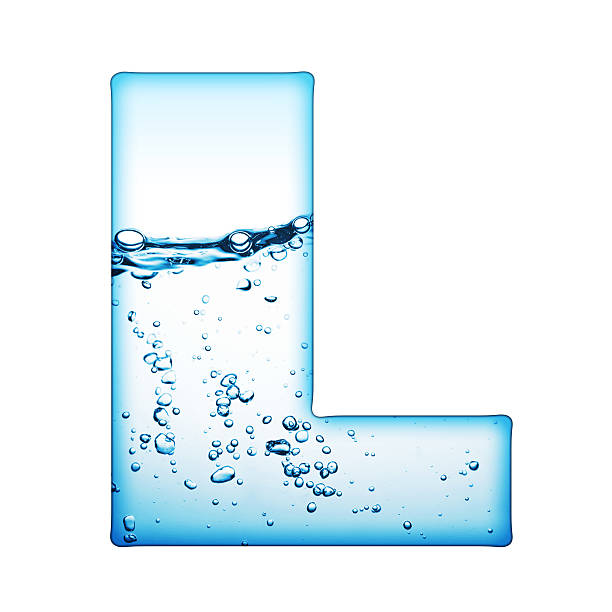 istock One letter of water wave alphabet 500928323