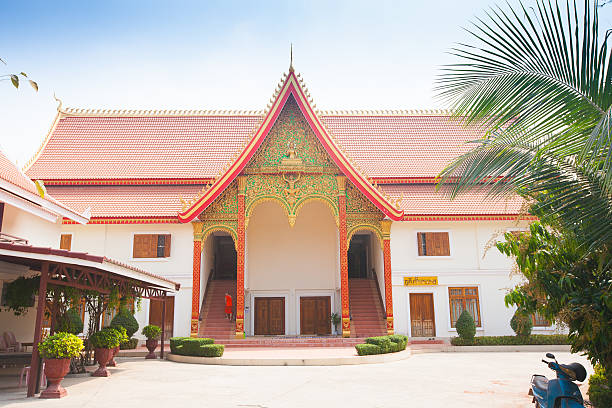 istock Buddhist temple in Vientiane, Laos. 500928367