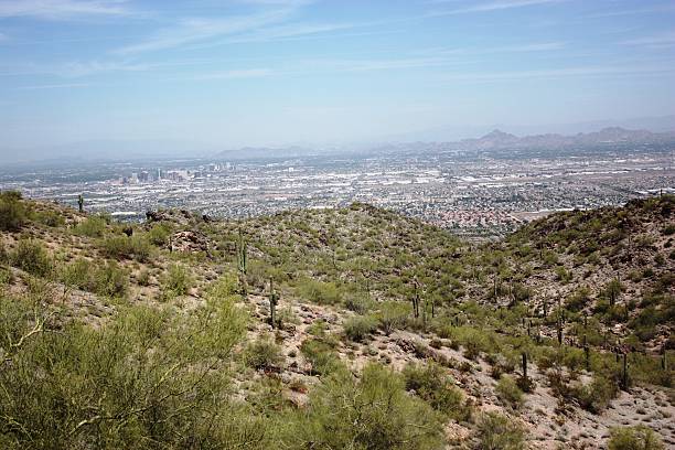 istock View from South Mountain Park in the valley of Phoenix 500928686
