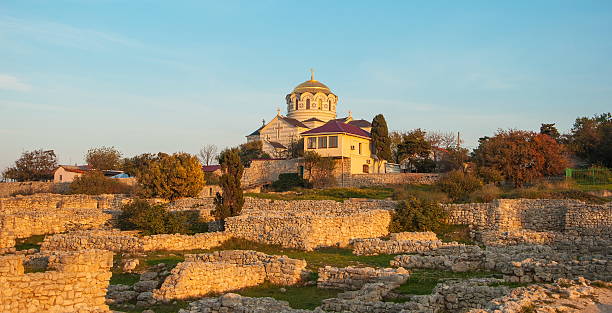 istock Chersonese Taurian in the sunset 500928696