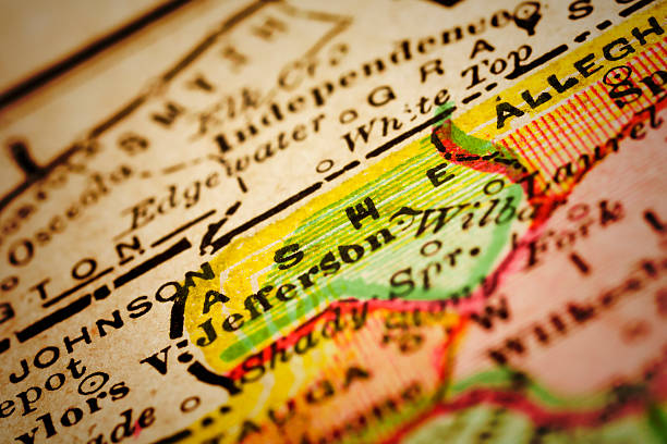 istock Ashe | North Carolina County Maps 500929104