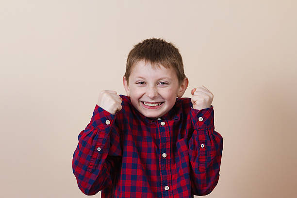 istock Excited Happy smiling little boy.Facial expression. 500930192