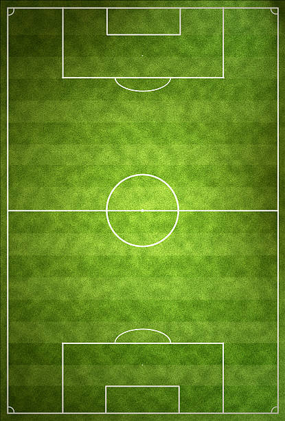 istock Green Football Stadium field 500930902