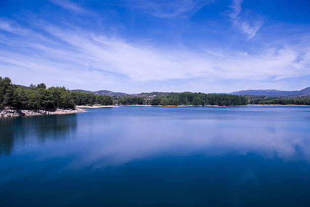 El Regajo reservoir - foto de stock