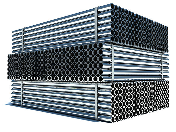 istock Metal pipes. Steel industry 500943719
