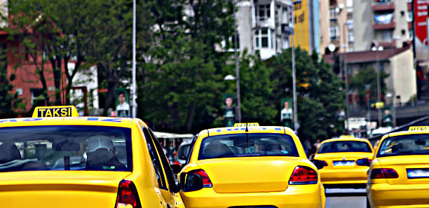 istock taxi in traffic 500944605