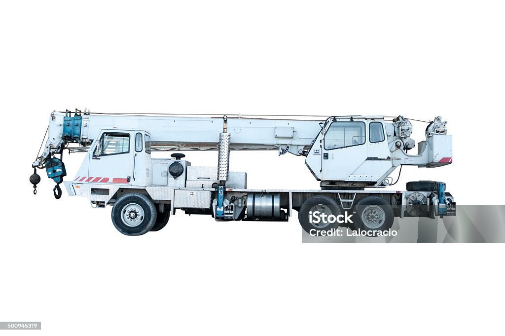 Crane  http://luzzatti.es/0_istock_banners/isolated-vehicles.jpg   Mobile Crane Stock Photo