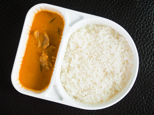 istock Rice and curry in the meal box set 500946117