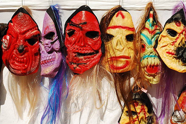 istock carnival zombie masks 500947139