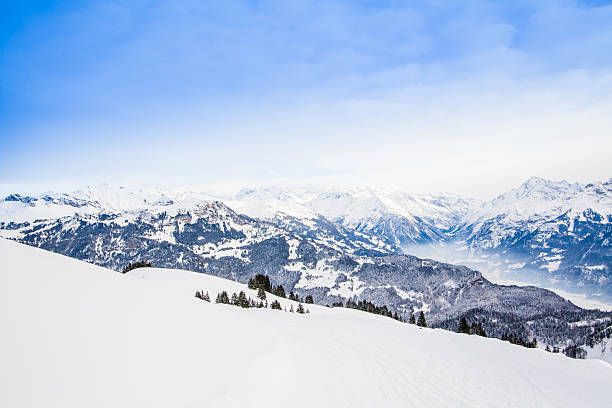 istock Winter landscape.  Alpine Alps mountain landscape 500947197