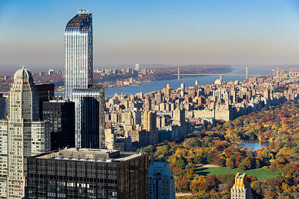 istock Aerial View, Central Park in Fall, Upper West Side, NYC 500957208