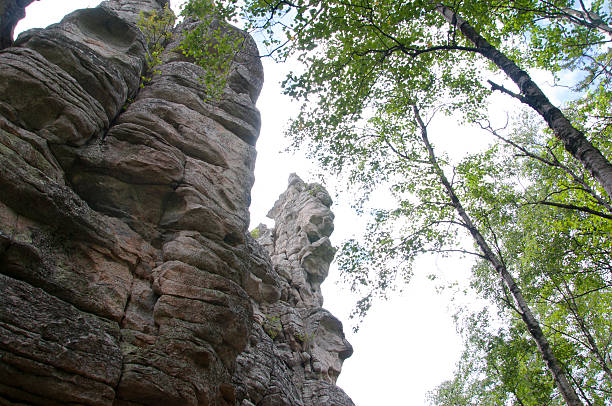 istock Group of rocks Three brothers. Taganay. Southern Urals-3 500958784