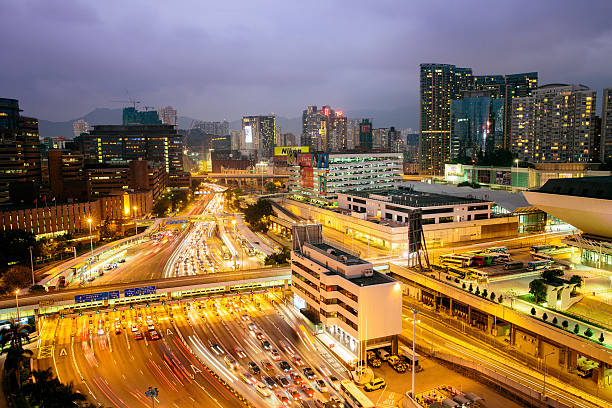 istock Hong Kong Highway Toll Road Traffic Rush 500959854