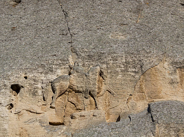 istock The Madara Rider rock relief in Bulgaria 500962362