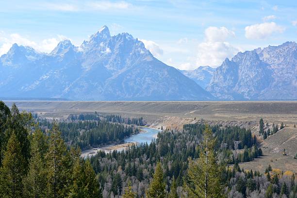 istock Snake River in Wyomings Grand Teton Mountains 500962854