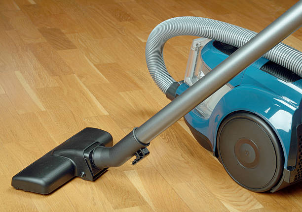 istock Vacuum cleaner on a oak parquet 500963868