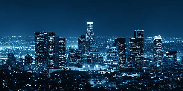 istock Los Angeles at night 500964944