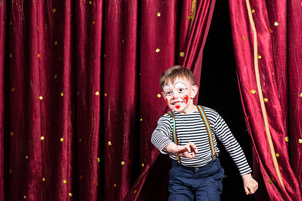 istock Happy little boy actor making his entrance 500965612