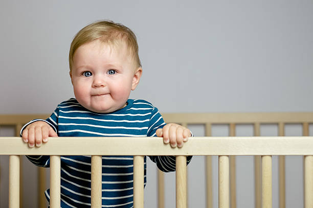 istock Baby in the crib 500967560