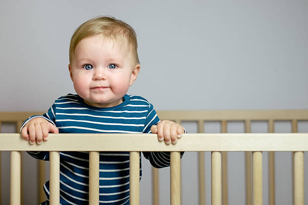 istock Baby in the crib 500967592