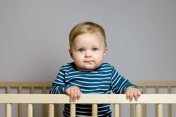 istock Baby in the crib 500967702