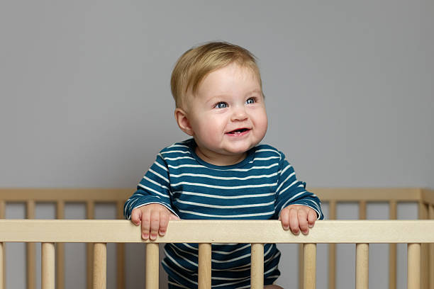 istock Baby in the crib 500967728