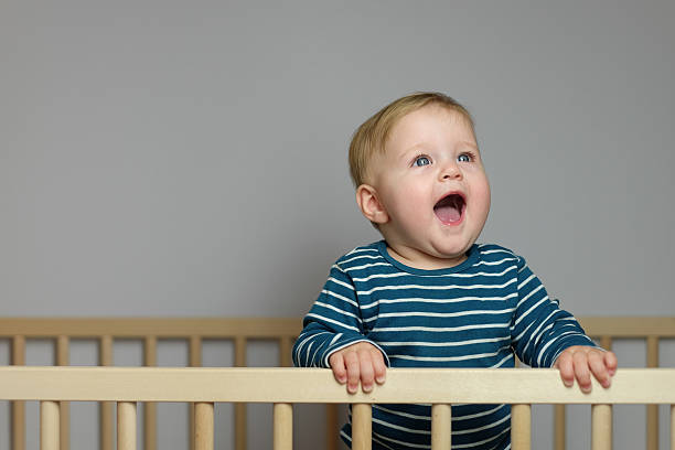 istock Baby in the crib 500967762