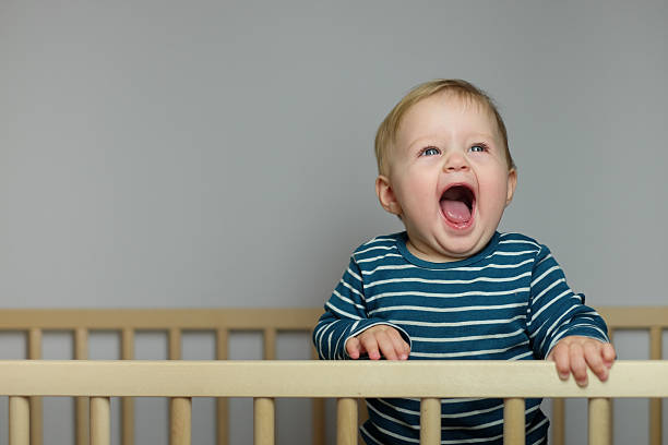 istock Baby in the crib 500967794