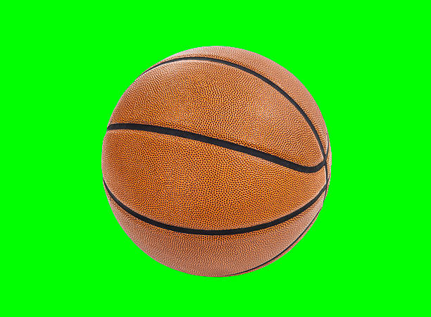 istock Basketball Isolated with Chroma Key Background 500968570