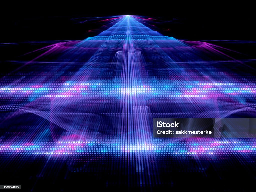 Multilevel big data analysis Multilevel big data analysis or quantum computer, generated abstract background Big Data Stock Photo