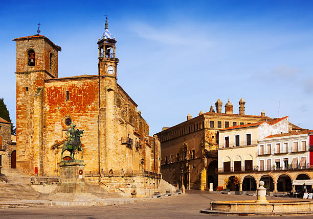 istock Plaza Mayor at Trujillo 500993336