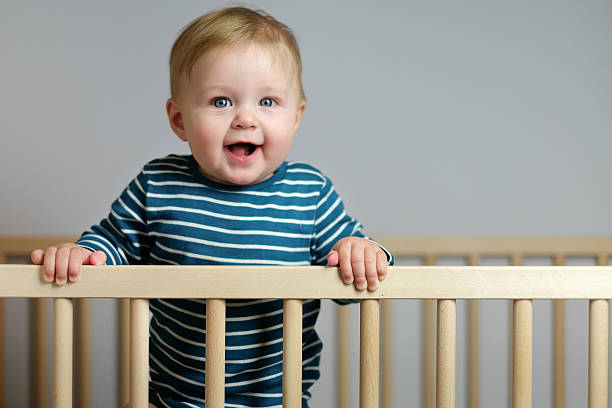 istock Baby in the crib 500995194