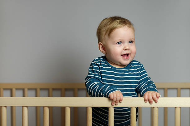 istock Baby in the crib 500995218
