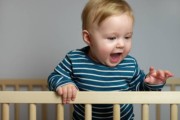 istock Baby in the crib 500995268