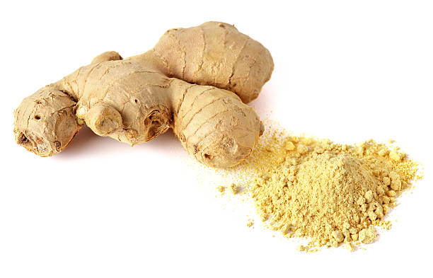 istock Close-up shot of whole ginger with spice 500995668