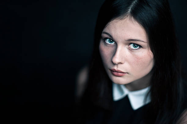 Studio portrait of a female student.