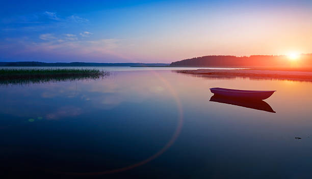istock Sunrise over the lake 500996240