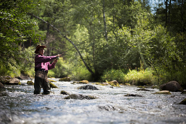 istock Fly fisherman 500996386