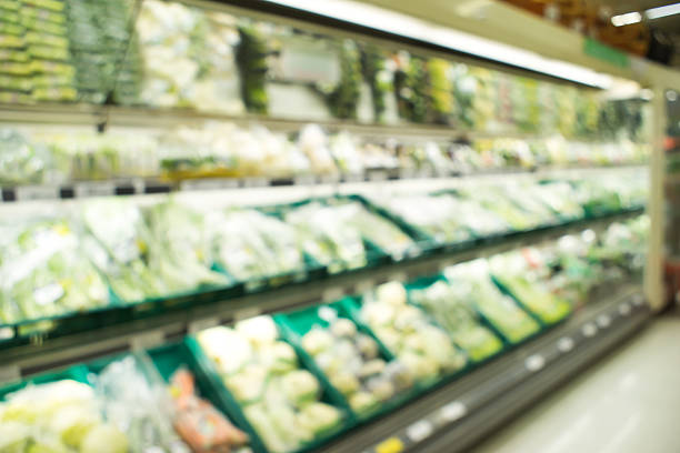 istock Blur refrigerator for vegetable in supermarket with bokeh 501000912