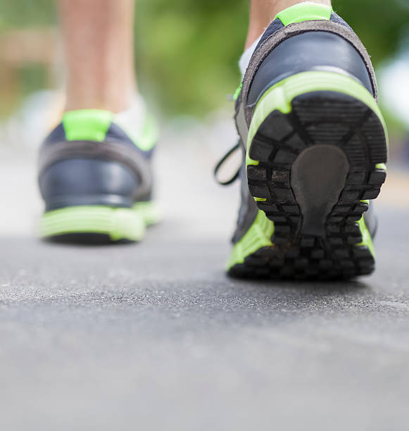 istock closeup of running shoes with copy space 501023889