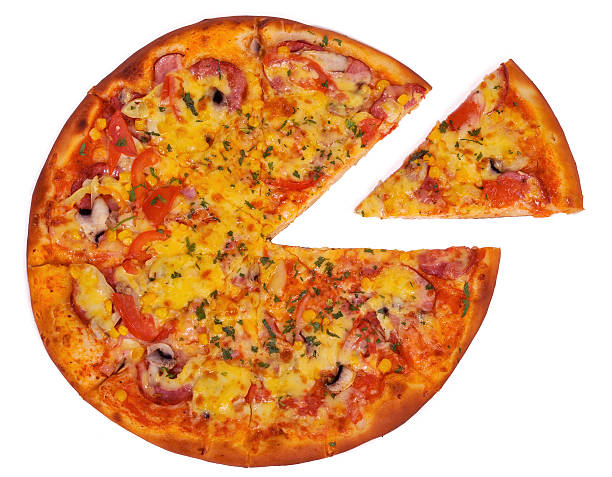 istock tasty appetizing pizza cut into pieces 501024279
