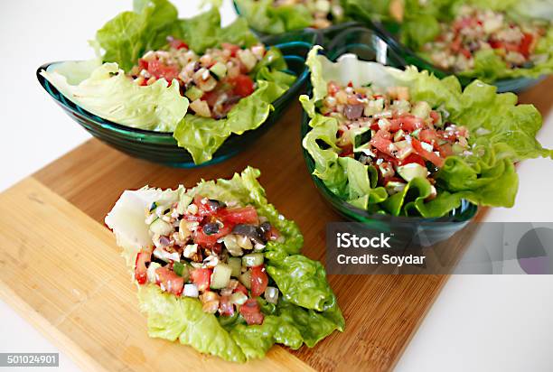 Salad Stock Photo - Download Image Now - Black Olive, Cucumber, Gourmet