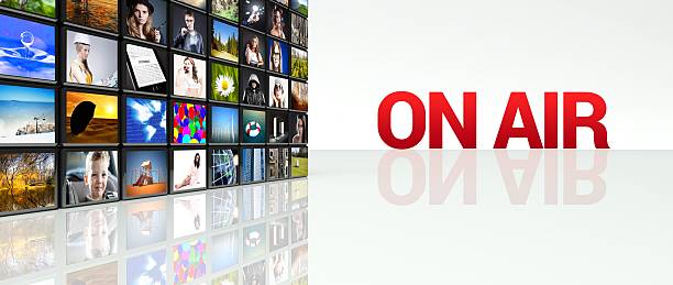 istock On Air video wall LCD TV panels 501025625