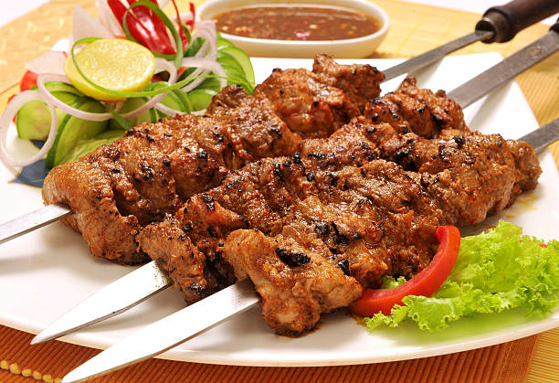 behrai kabab - 1 - appetizer barbecue barbecue grill beef 뉴스 사진 이미지