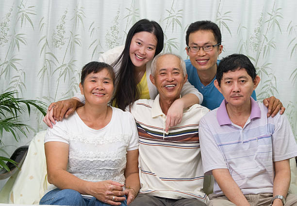 istock Asian family 501028690