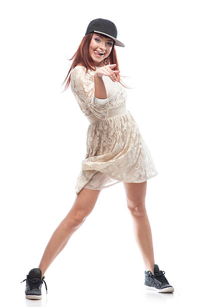 istock cheerful girl hip-hop dancer 501030561